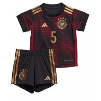 Tyskland Thilo Kehrer #5 Udebanesæt Børn VM 2022 Kortærmet (+ Korte bukser)
